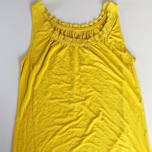 Loft small yellow tank top
